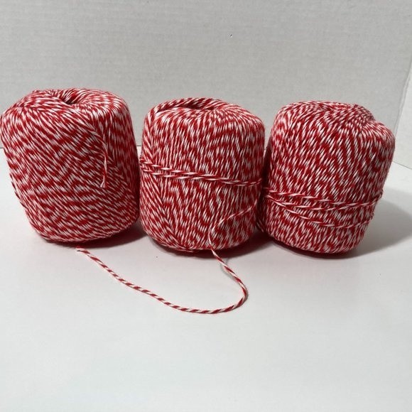 5 Aunt Lydia's Baker's Cotton Crochet Thread Red - Picture 1 of 13